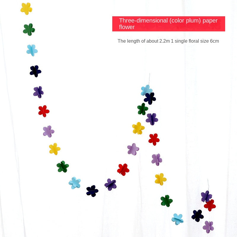 3D Paper Party Decorations for Colorful Event Displays