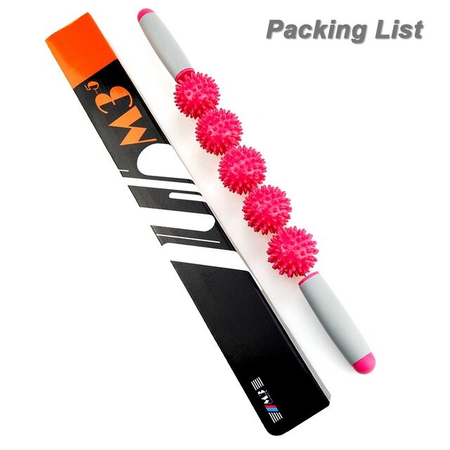 MMuscle Roller Massage Stick — Deep Tissue Relief for Sore