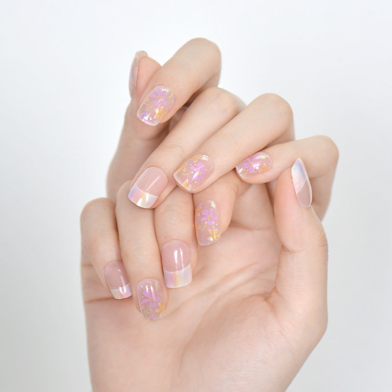 Semi-Cured UV Gel Nail Stickers — Salon Art in Seconds