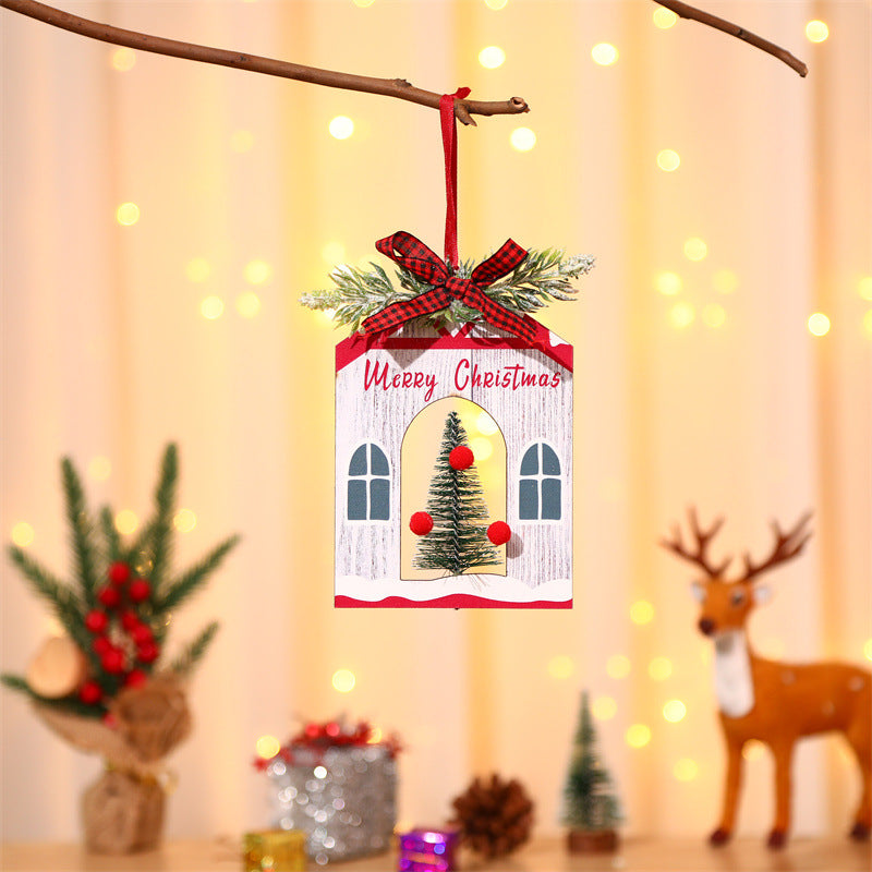 Christmas Ornaments Set: Rustic Festive Tree Charm