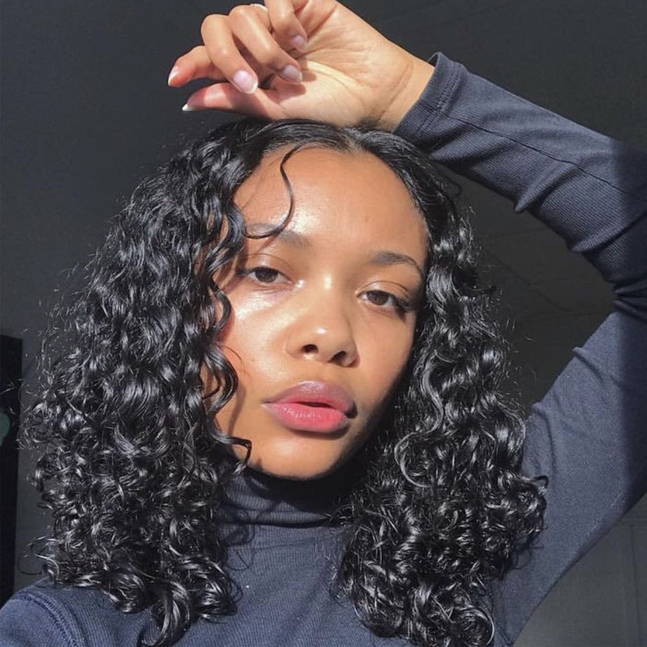 Short Curly Wig for Women - Natural Full Volume Look