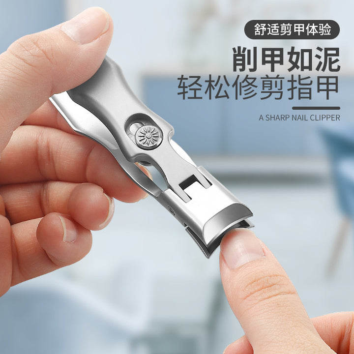 Large-Opening Nail Clippers for Thick Nails With Catcher