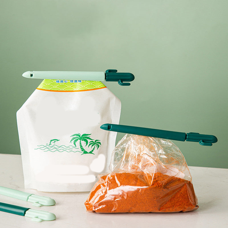 Cactus Bag Clips for Keeping Snacks Crisp and Fresh