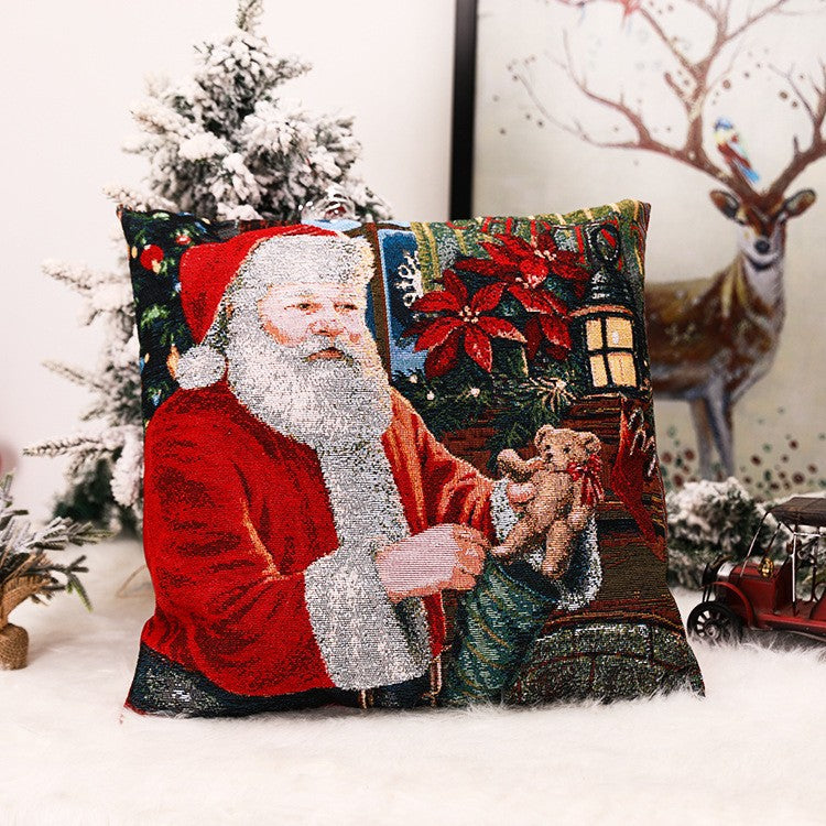 Christmas Pillow Cover for Classic Christmas Decor