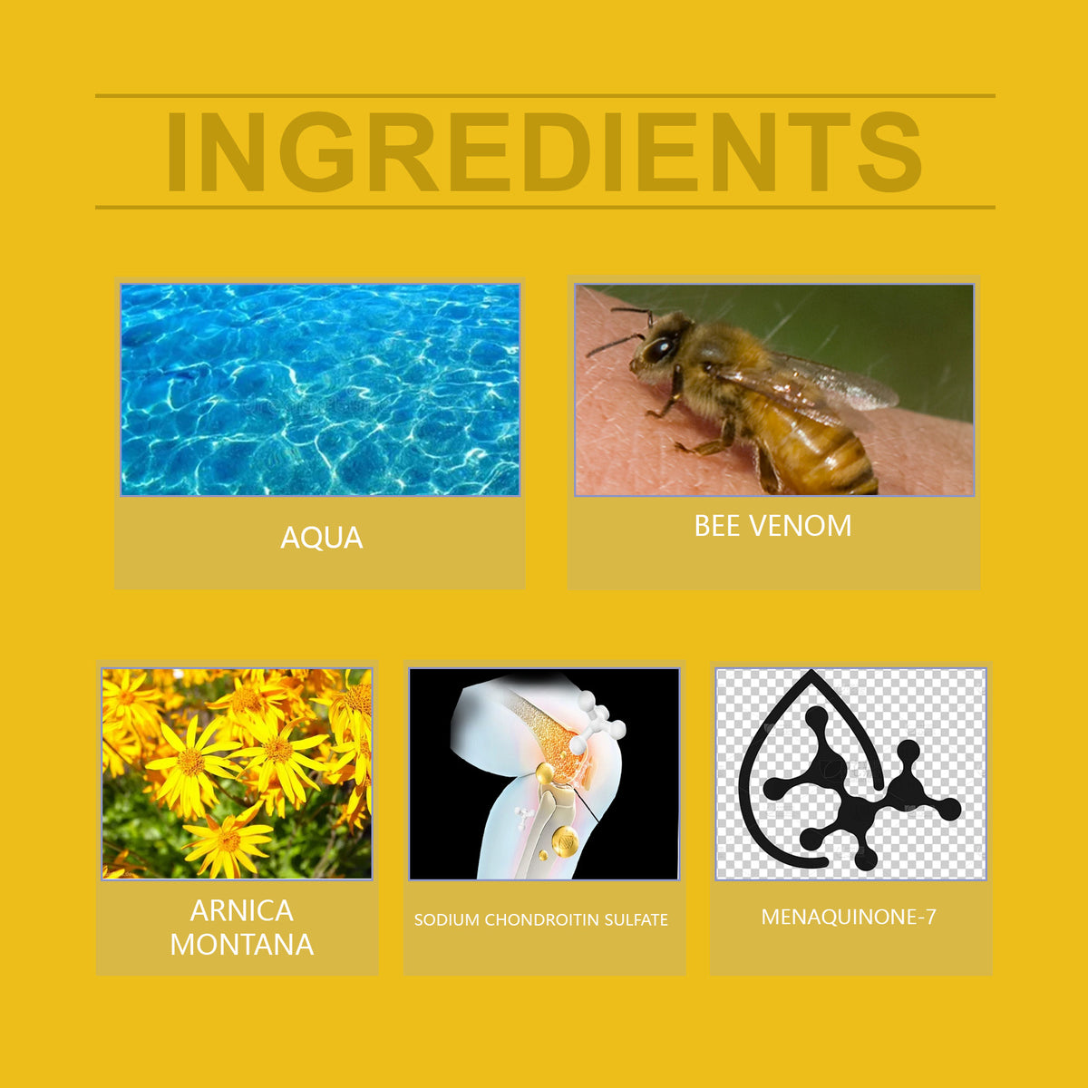 Bee Venom Joint Cream for Fast Soothing Muscle Care