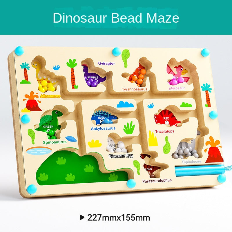 Children's Magnetic Maze Toy for Logic & Fine Motor Play