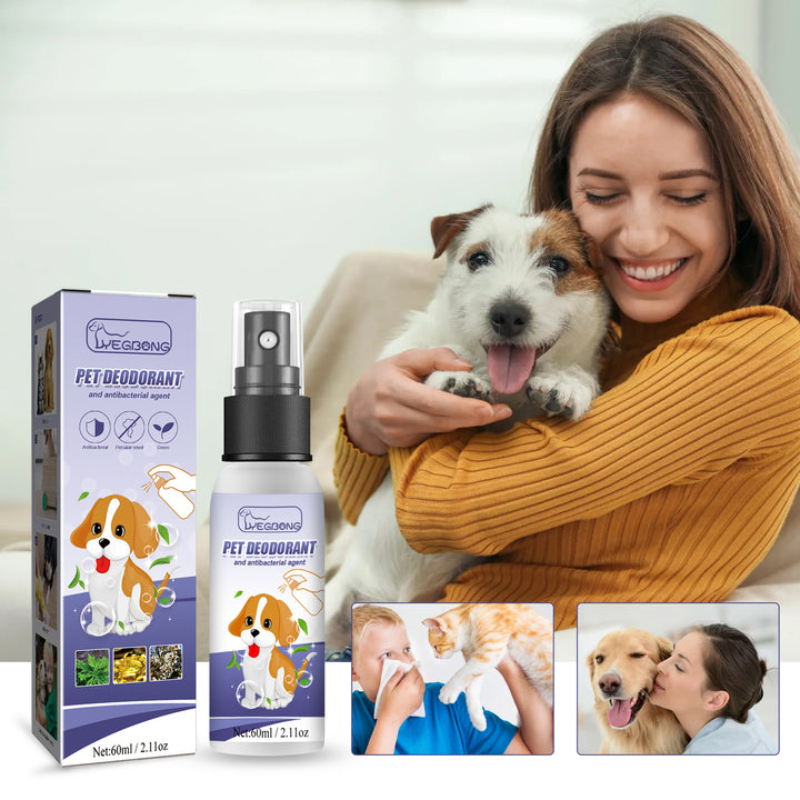 Pet Deodorant Spray for Fresher-Smelling Shared Spaces