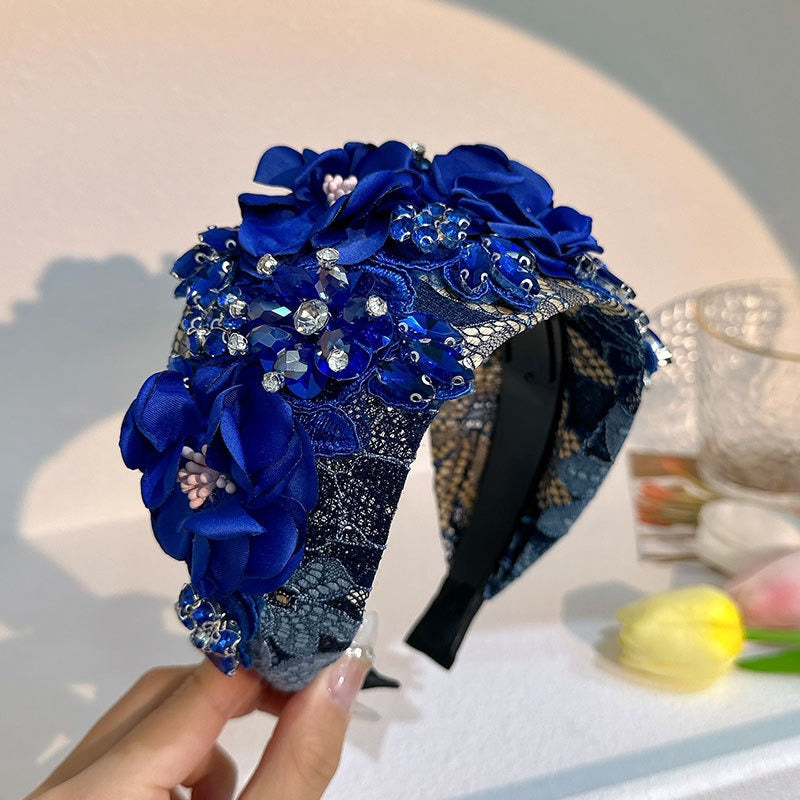 Handmade Floral Headband for Statement Occasion Style