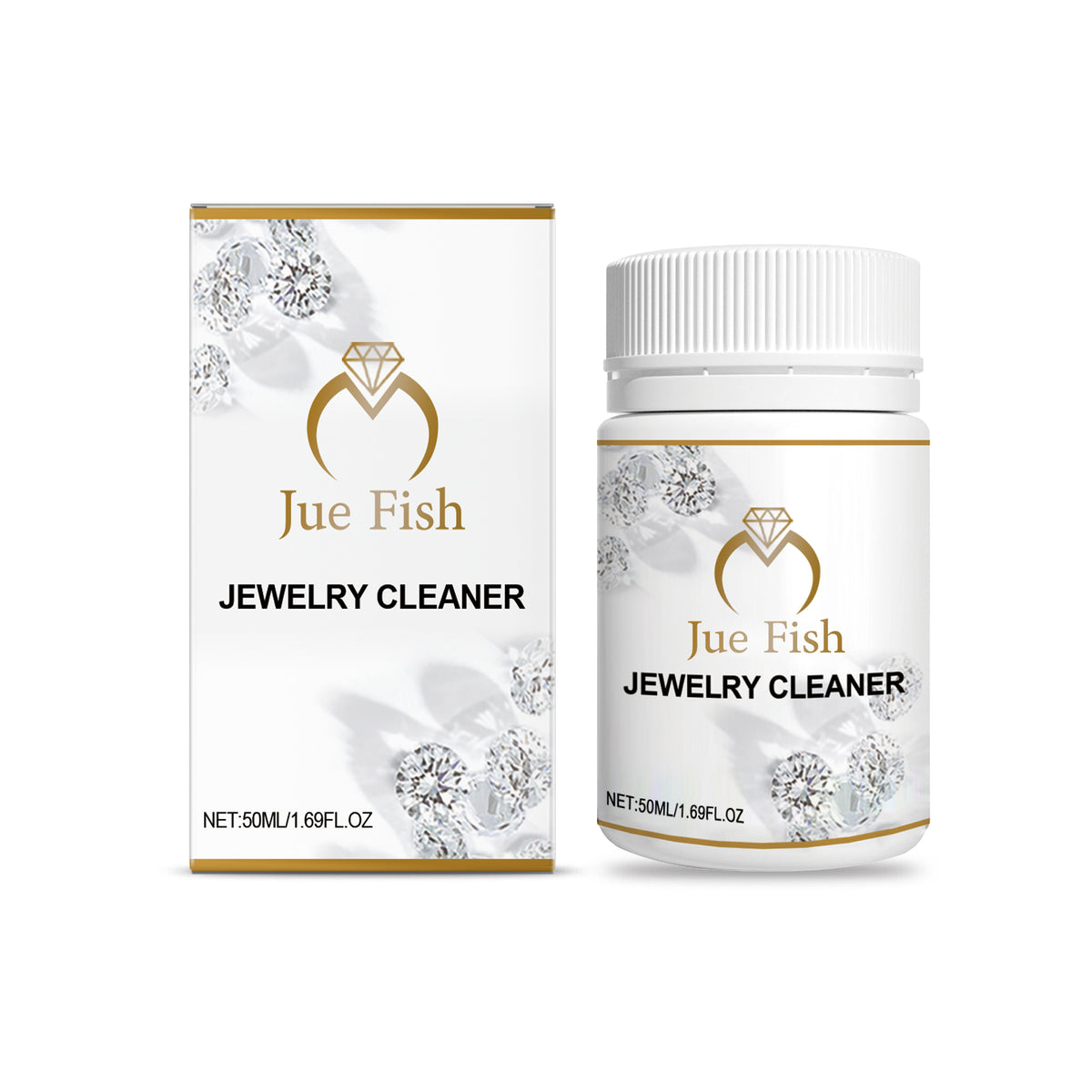 Jewelry Cleaner Solution for Tarnish, Grease and Residue