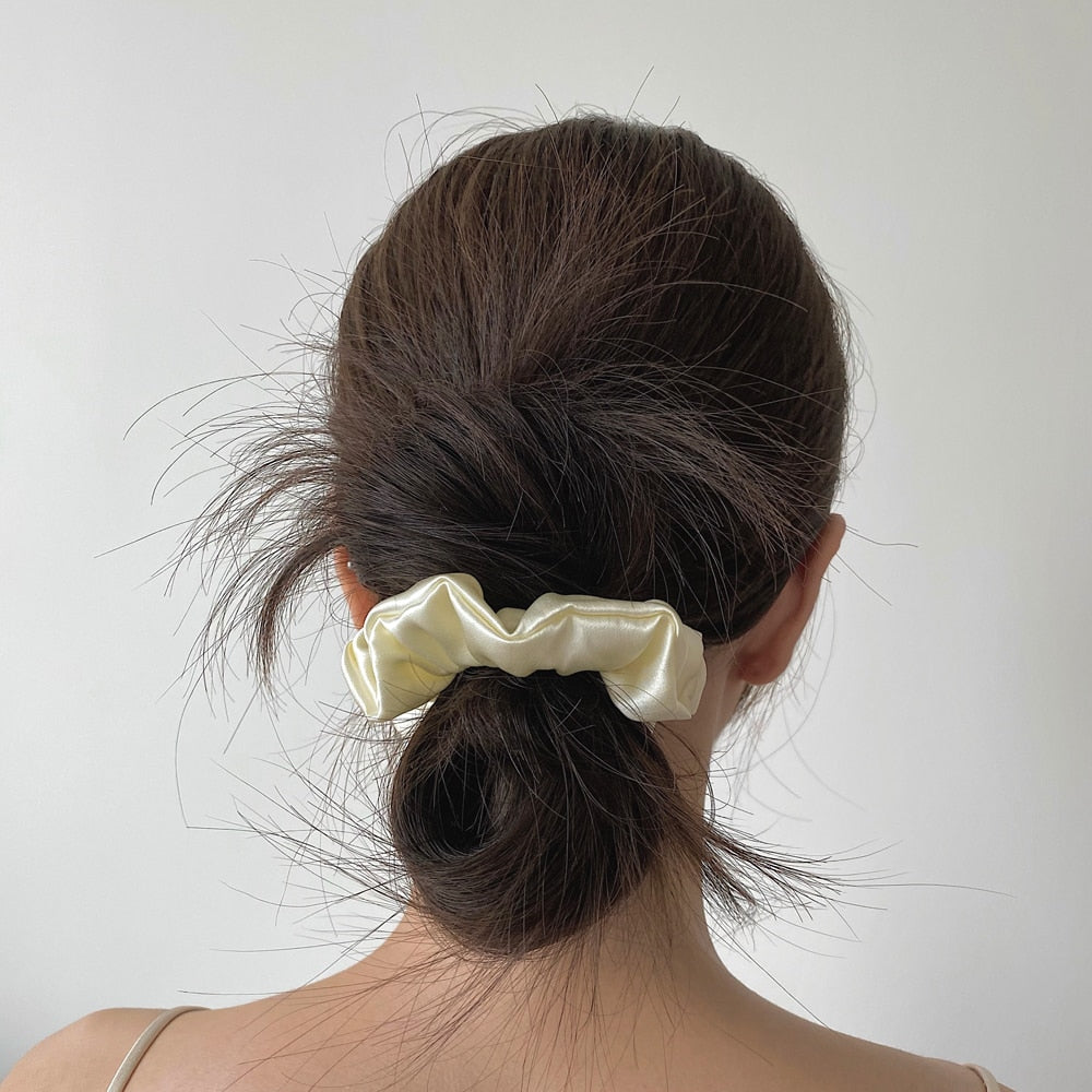 Pure Silk Scrunchie Set for Elegant Everyday Hairstyles