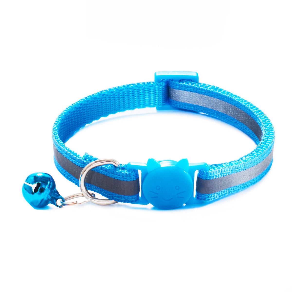 Reflective Cat Collar with Colorful Bell for Visibility