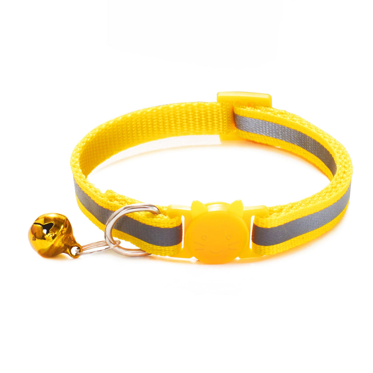 Reflective Cat Collar with Colorful Bell for Visibility