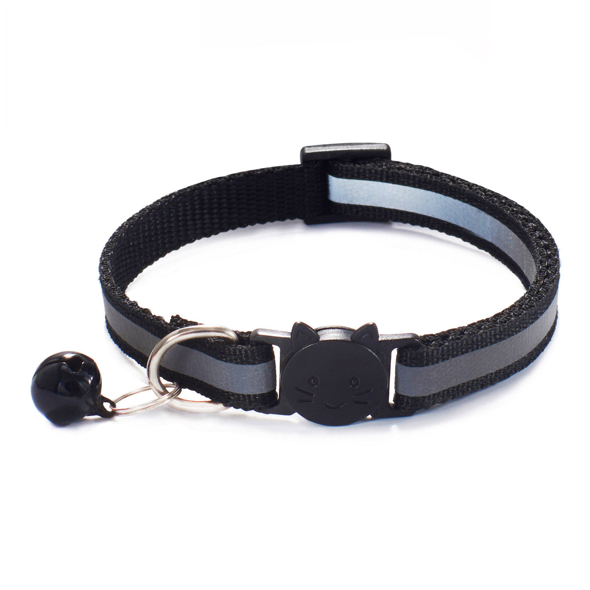Reflective Cat Collar with Colorful Bell for Visibility