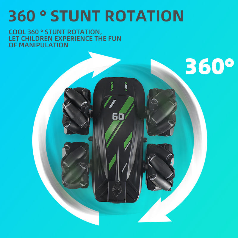 Remote Control Stunt Car With 360° Drifts & Water Spray