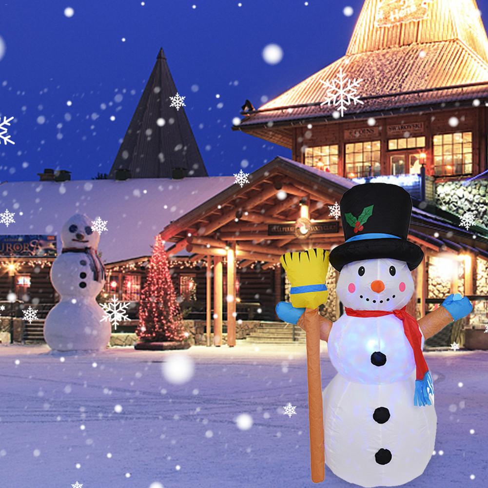 1.2M Inflatable Christmas Snowman Garden Decoration