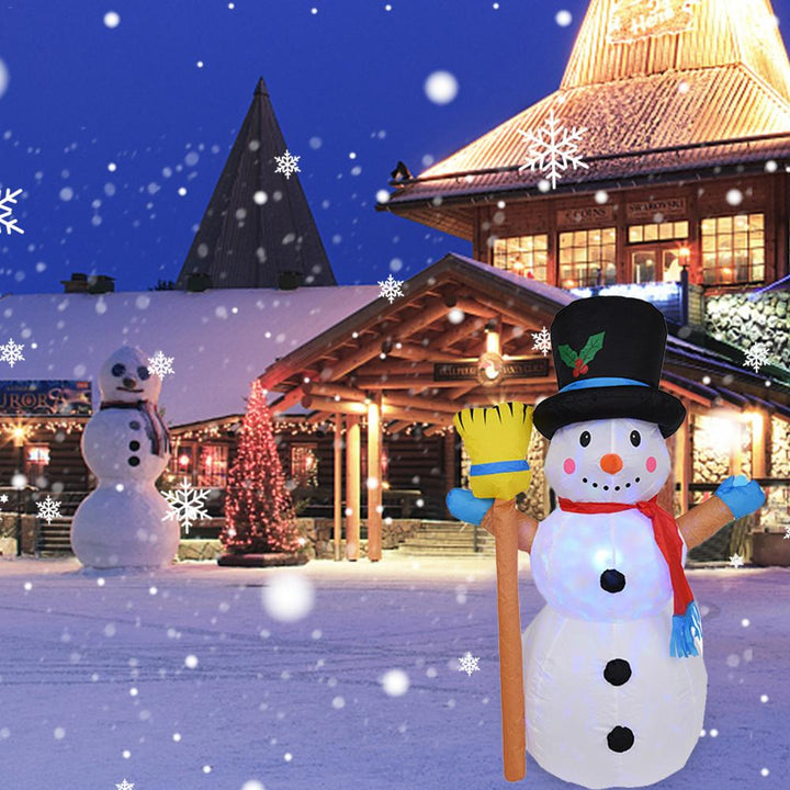1.2M Inflatable Christmas Snowman Garden Decoration