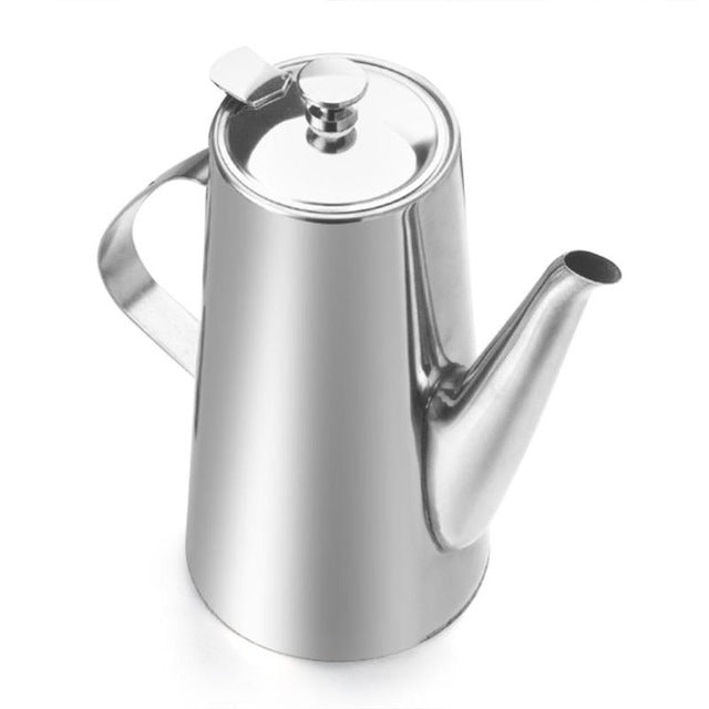 Stainless Steel Kitchen Water Pitcher 1.5L Long Spout