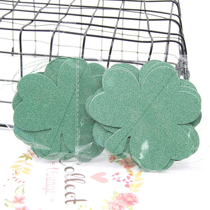 Lucky Clover Pull Garland, 1.8m Irish Party Decor