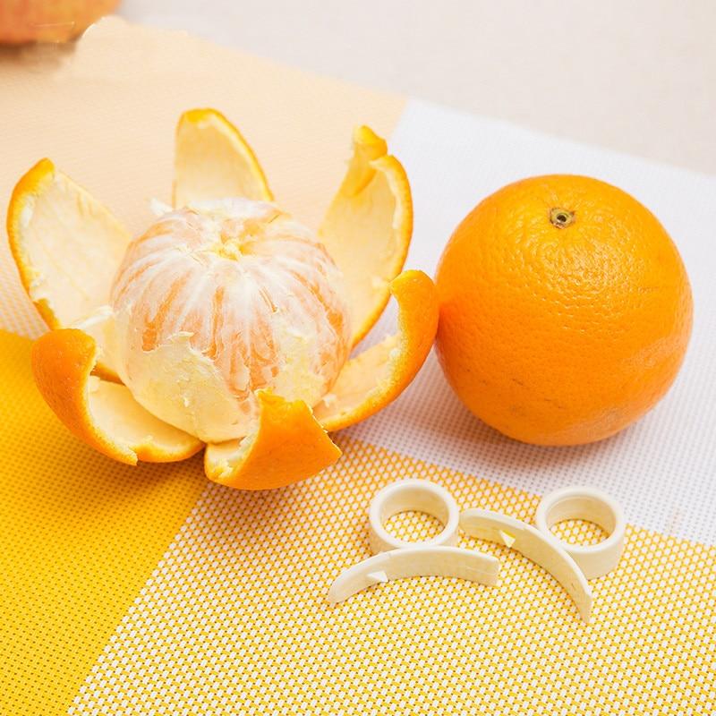 Orange Peeler Finger Ring for Clean, Fast Citrus Peeling