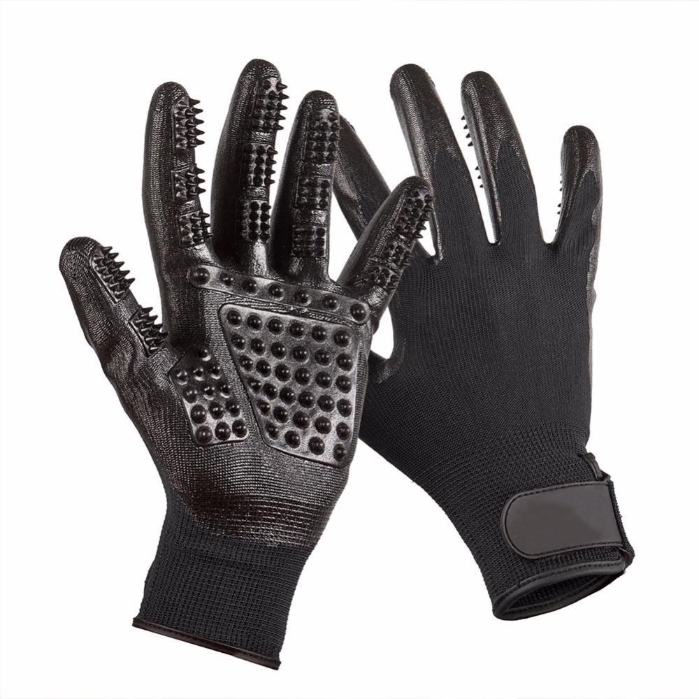 Pet Grooming Glove for Dogs and Cats | De-Shedding