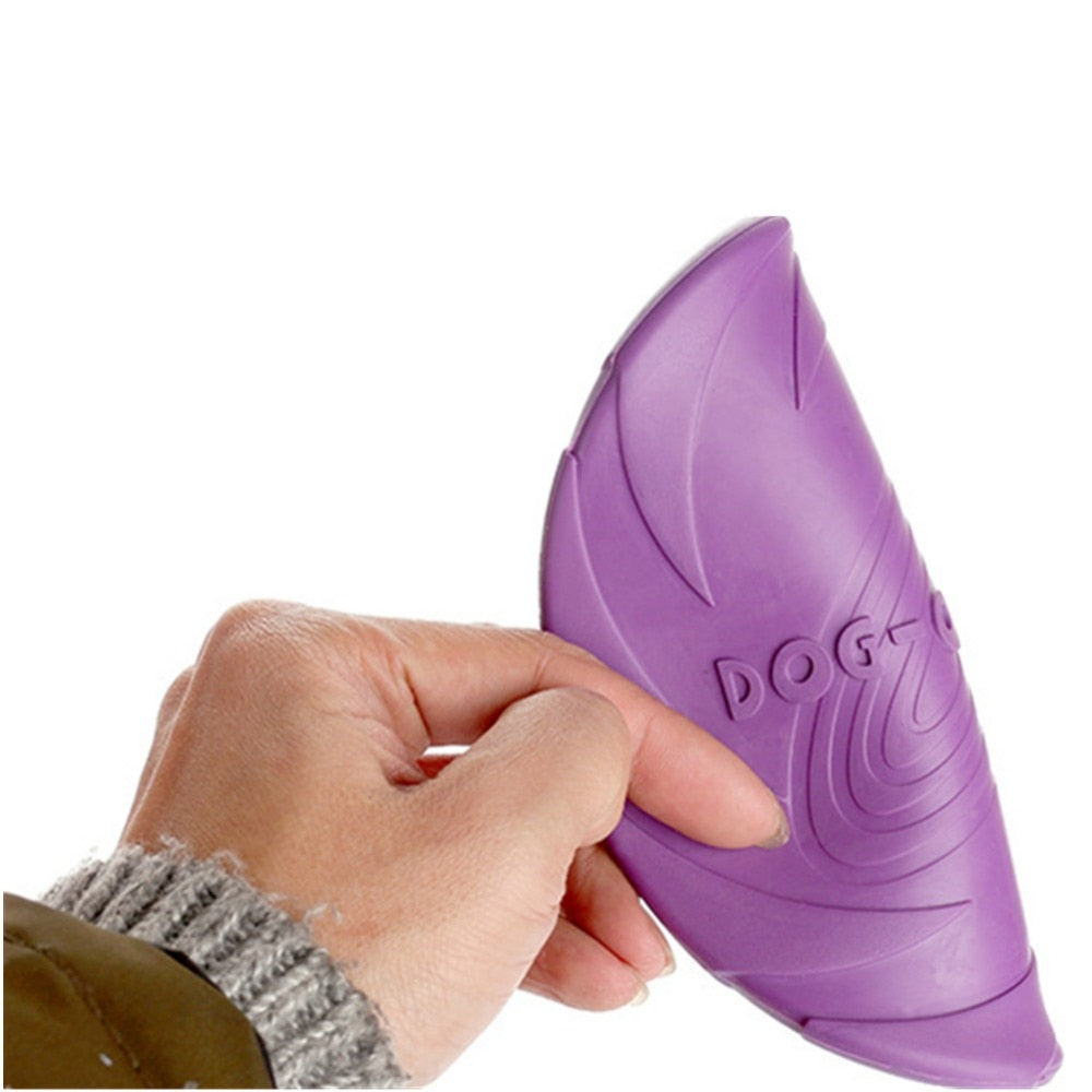 Interactive Dog Flying Disc for Fetch & Enrichment