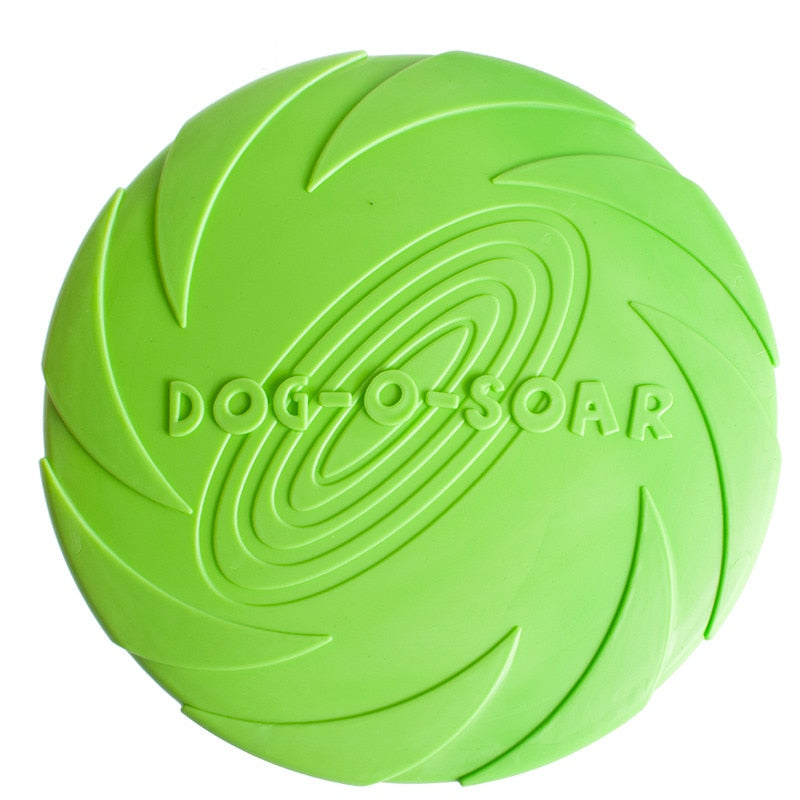 Interactive Dog Flying Disc for Fetch & Enrichment