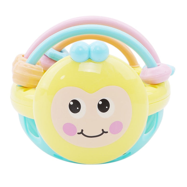 Baby Bee Rattle Toy for Sensory Play & Hand Control