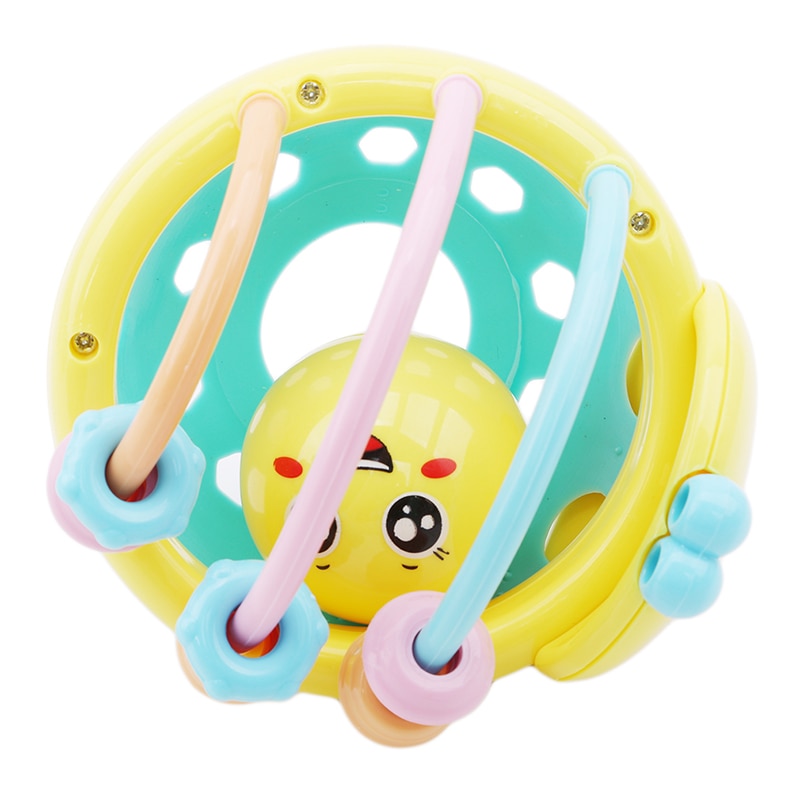 Baby Bee Rattle Toy for Sensory Play & Hand Control