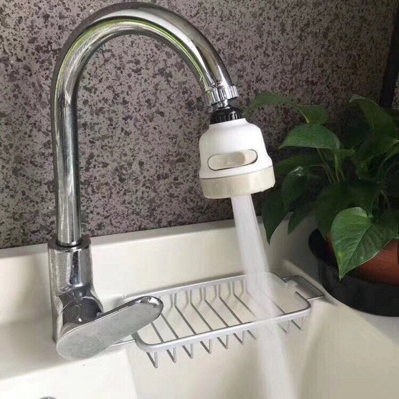 Flexible Faucet Aerator for Easier, Cleaner Sink Rinsing
