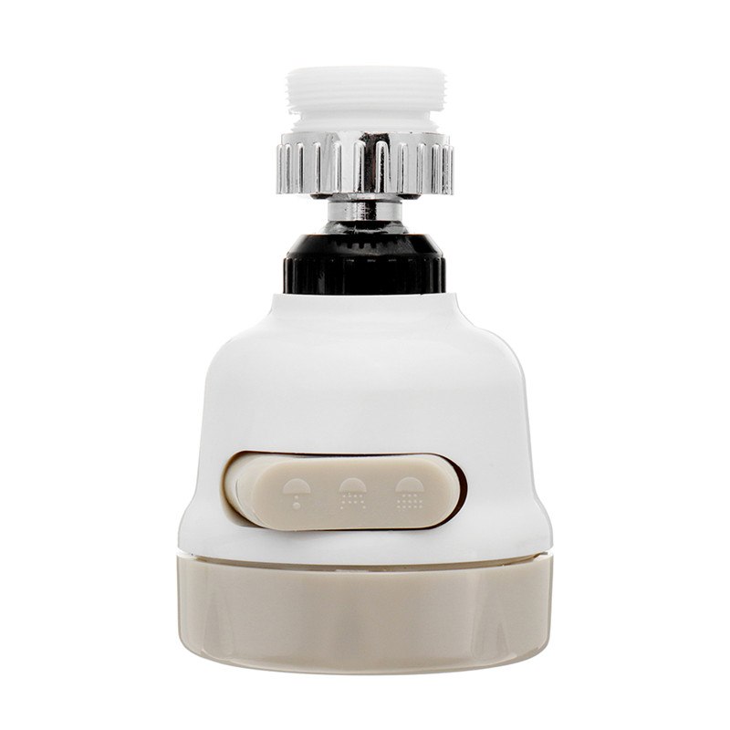 Flexible Faucet Aerator for Easier, Cleaner Sink Rinsing