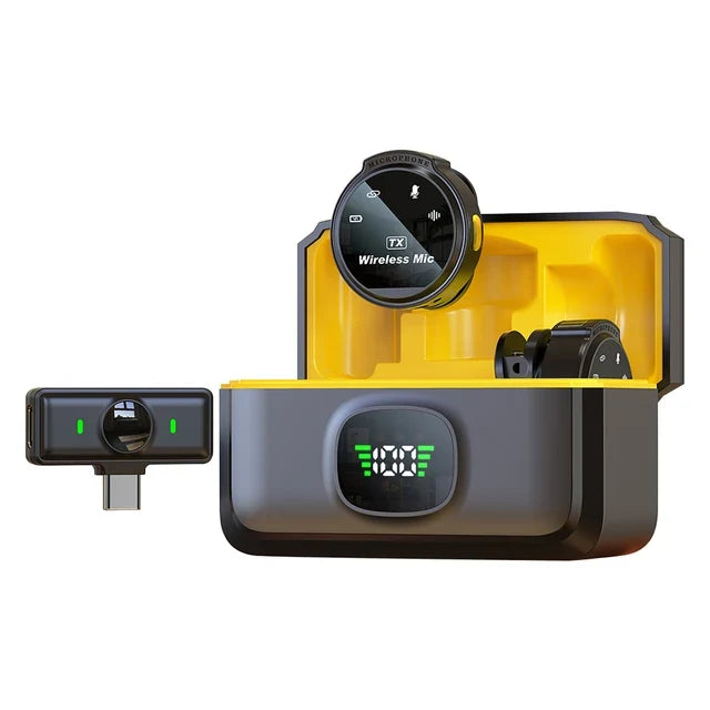 Wireless Lapel Mic for USB-C Phones: Clear Voice Vlogs