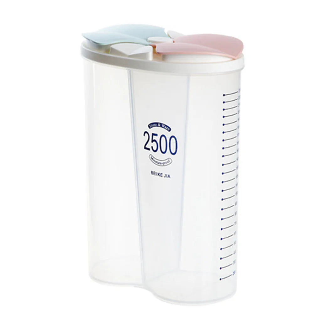 Multi-Grain Storage Box, Rotating Moisture-Proof Lid