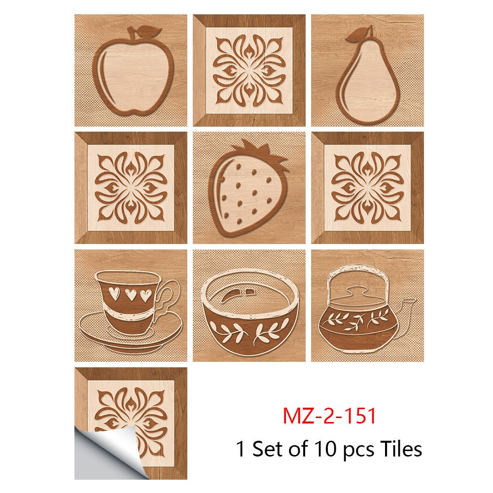 Mosaic Tile Stickers for Easy Peel-and-Stick Refresh