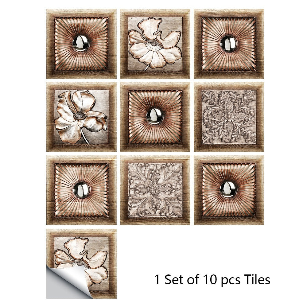 Mosaic Tile Stickers for Easy Peel-and-Stick Refresh