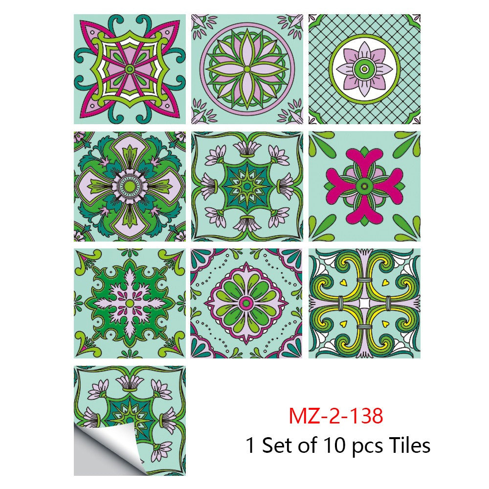 Mosaic Tile Stickers for Easy Peel-and-Stick Refresh
