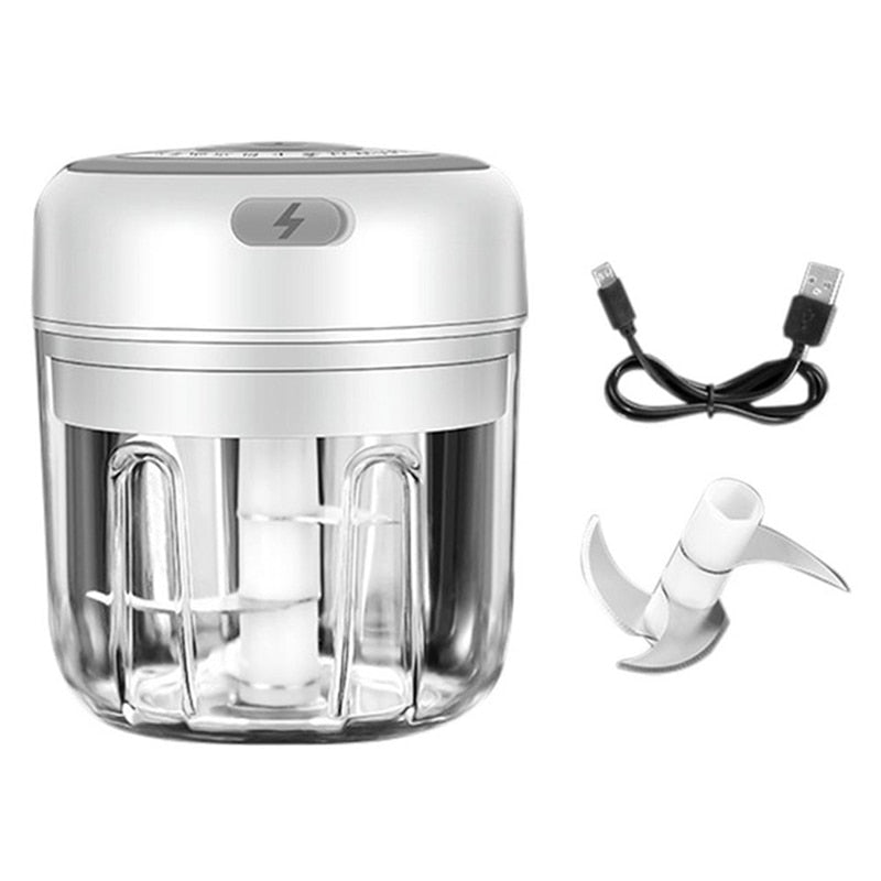 Electric Garlic Chopper That Minces Garlic in Seconds