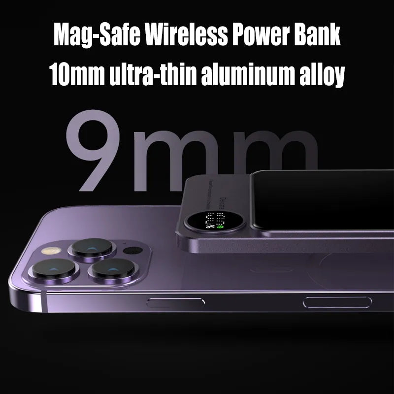 10000mAh MagSafe Power Bank with 20W PD Fast Charging
