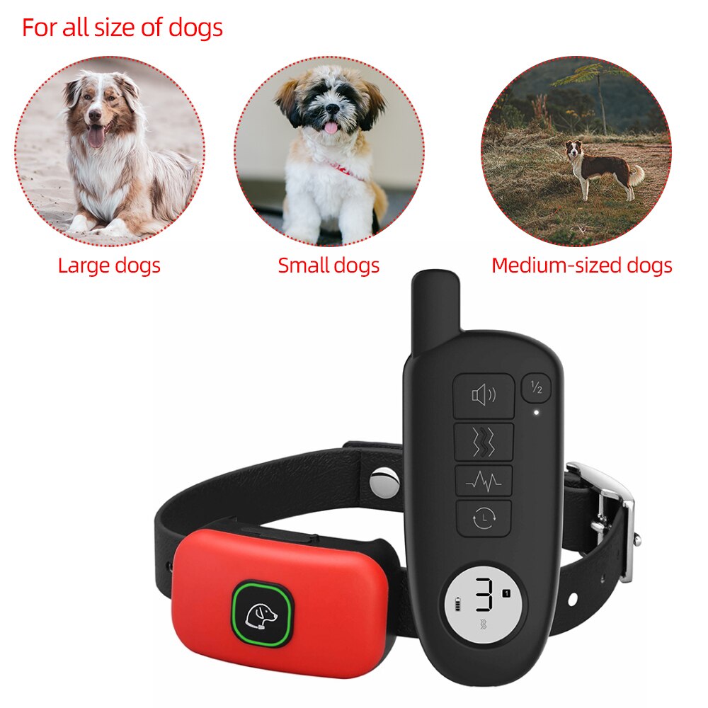 Dog Training Collar with 1000ft Remote & Vibration