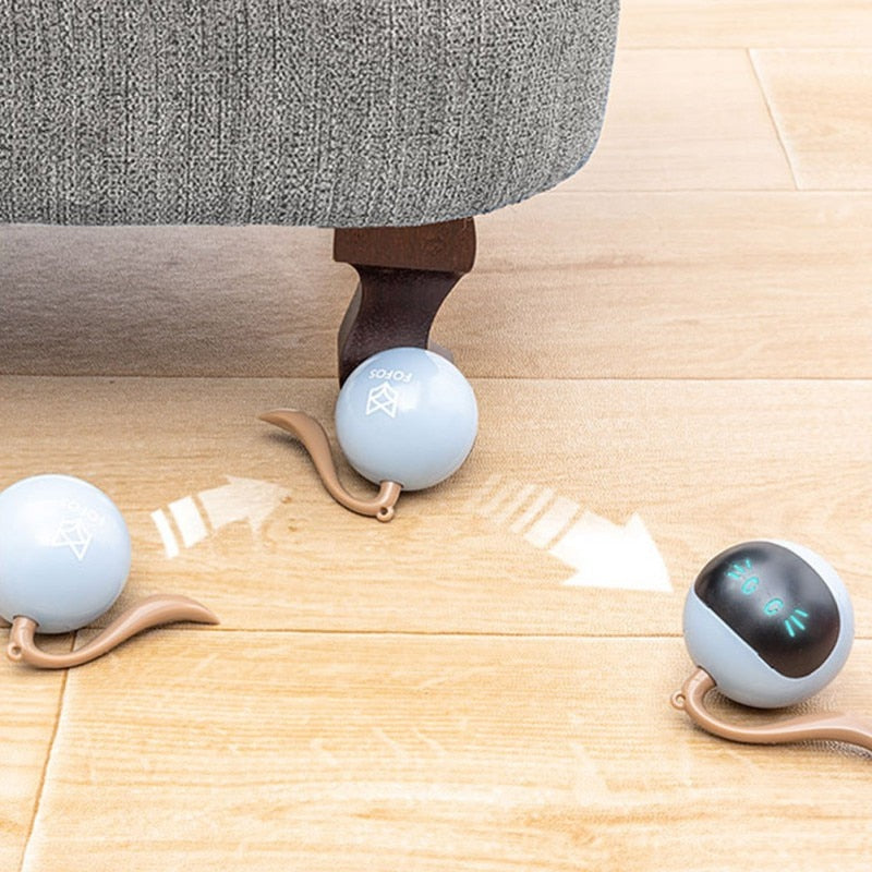 Smart Cat Toy Ball: Self-Rolling Indoor Exercise