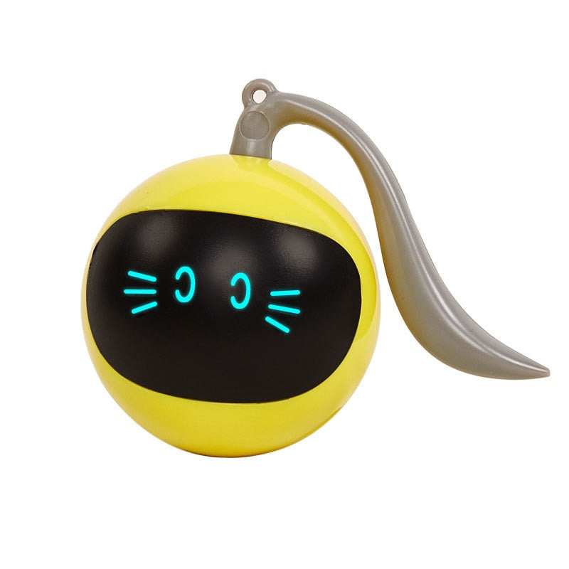 Smart Cat Toy Ball: Self-Rolling Indoor Exercise
