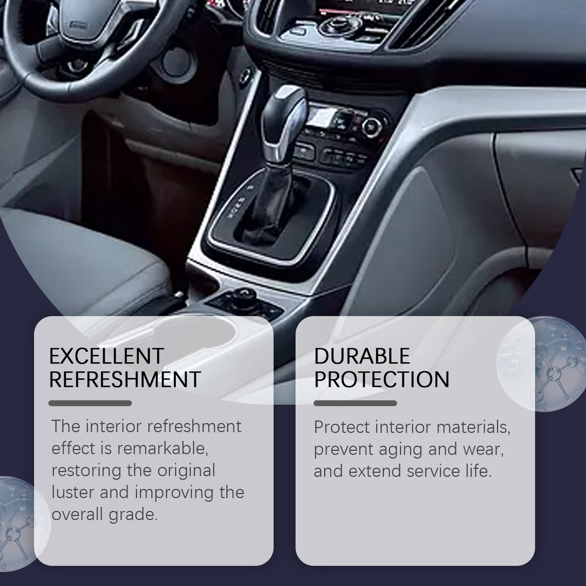 Car Interior Restoration Spray With Protective Finish