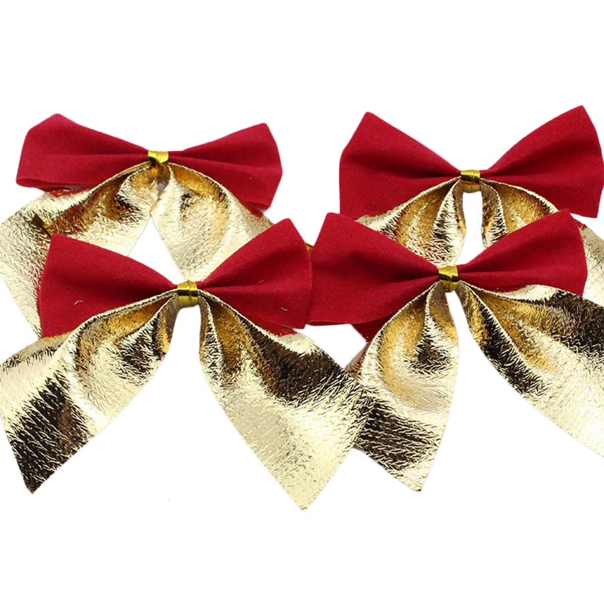 Christmas Bows Set: 100pcs for Fuller Holiday Decor