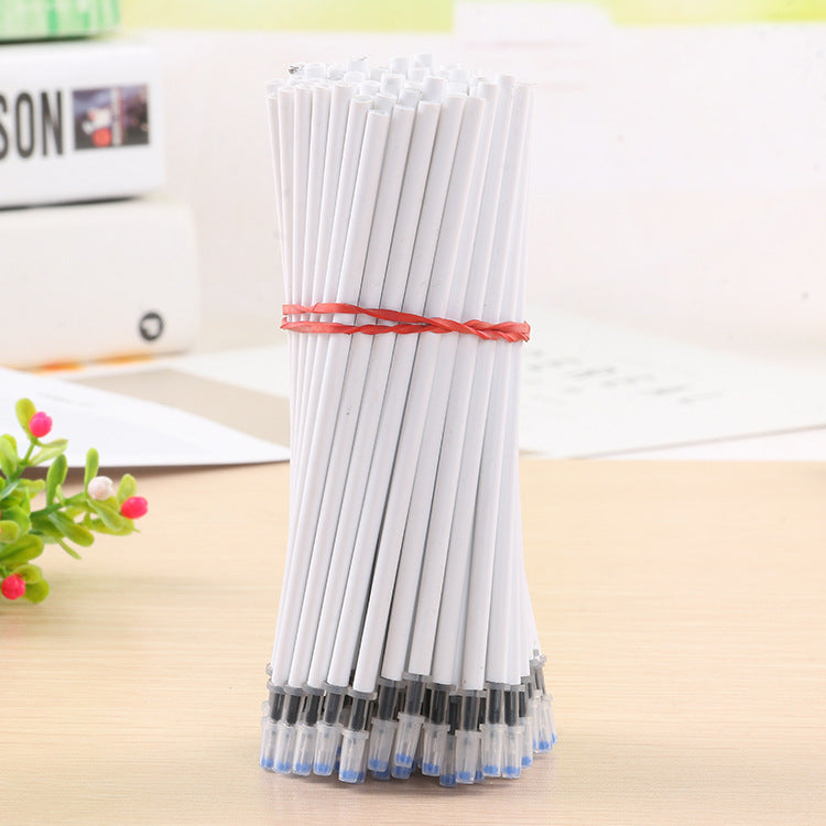 Gel Pen Refills 0.5mm Black Ink, 100 Pack Bulk Value