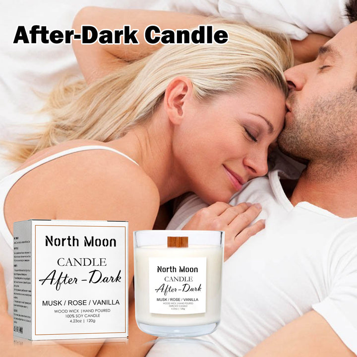 Soy Candle for Romantic Ambiance | Musk Rose Vanilla