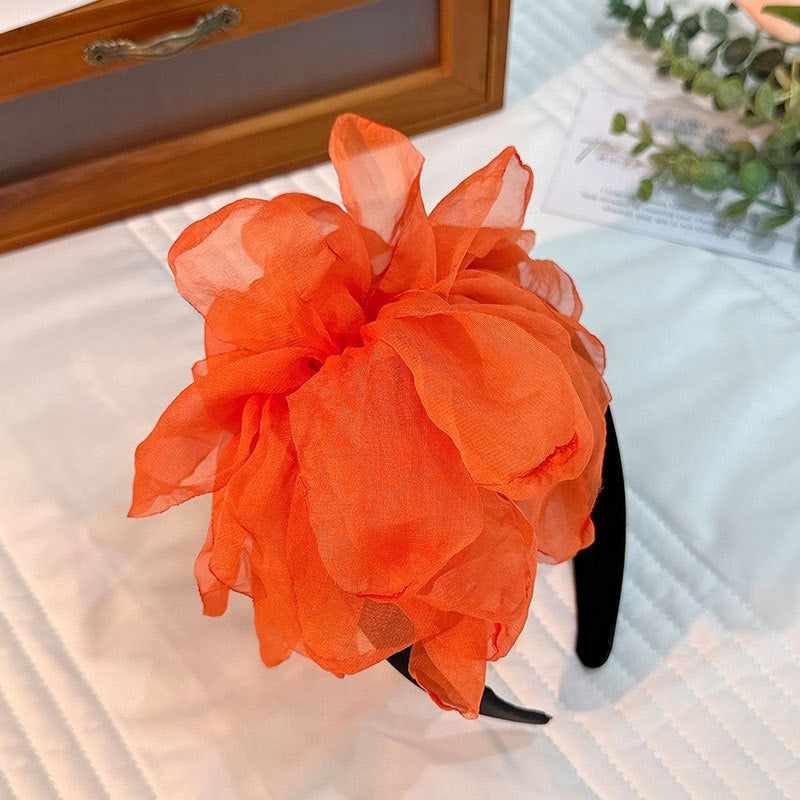 Handmade Floral Headband for Instant Outfit Elevation
