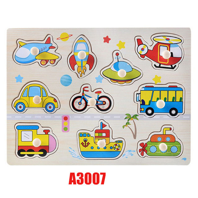 Wooden Learning Puzzle Set for Toddler Skill Building