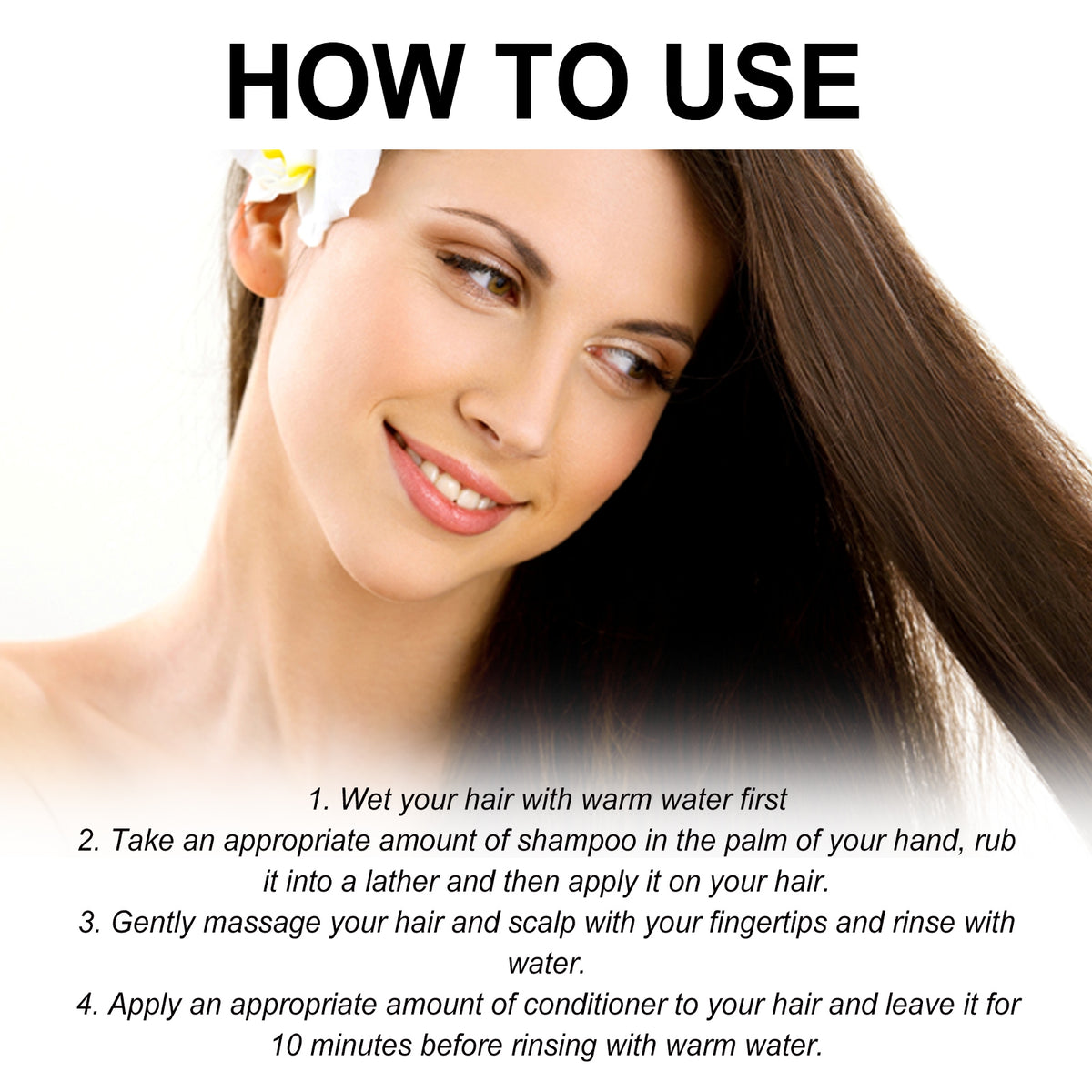 Tea Shampoo And Conditioner Set For Damaged Hair Care