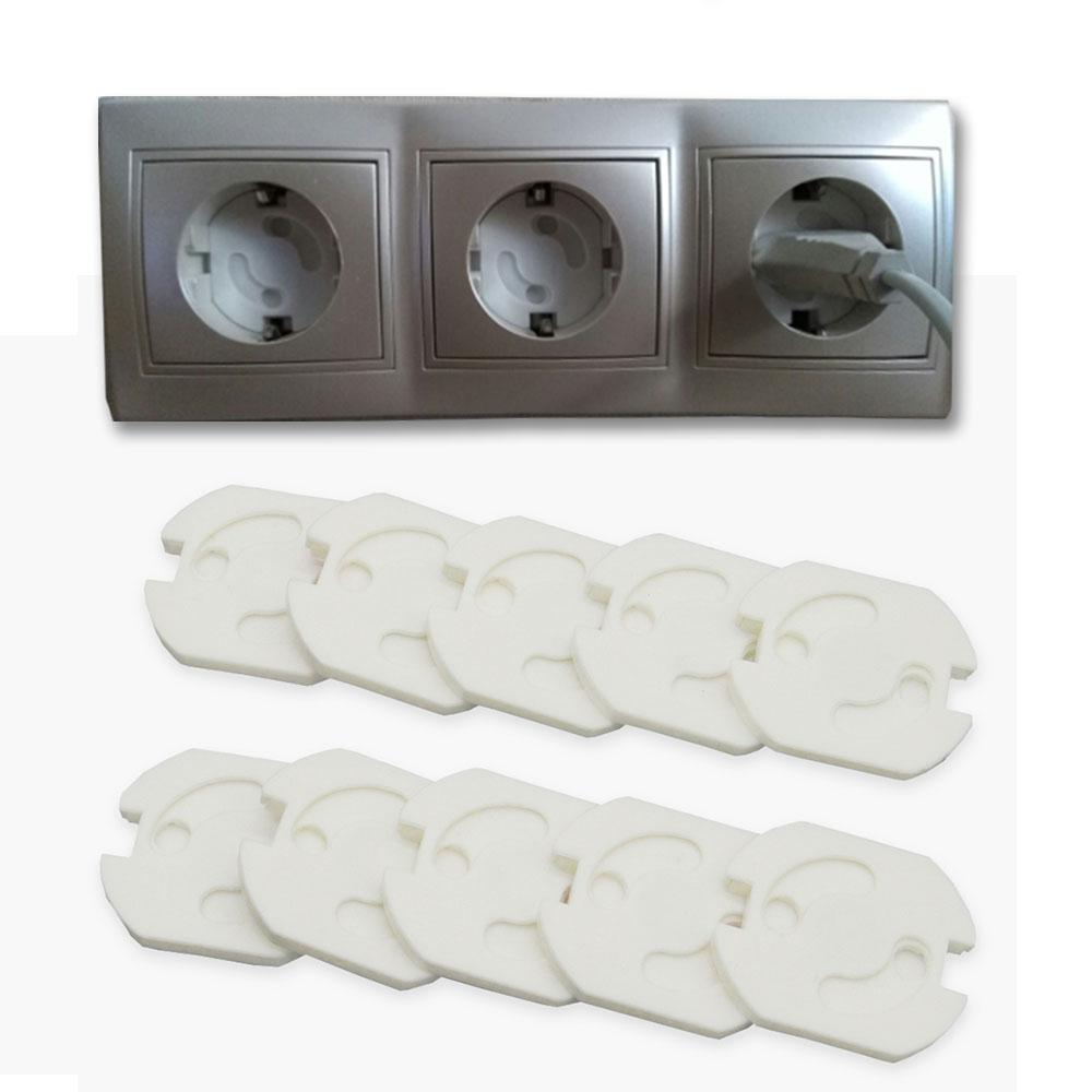 Child Safety Outlet Covers, 10-Piece Electrical Locks