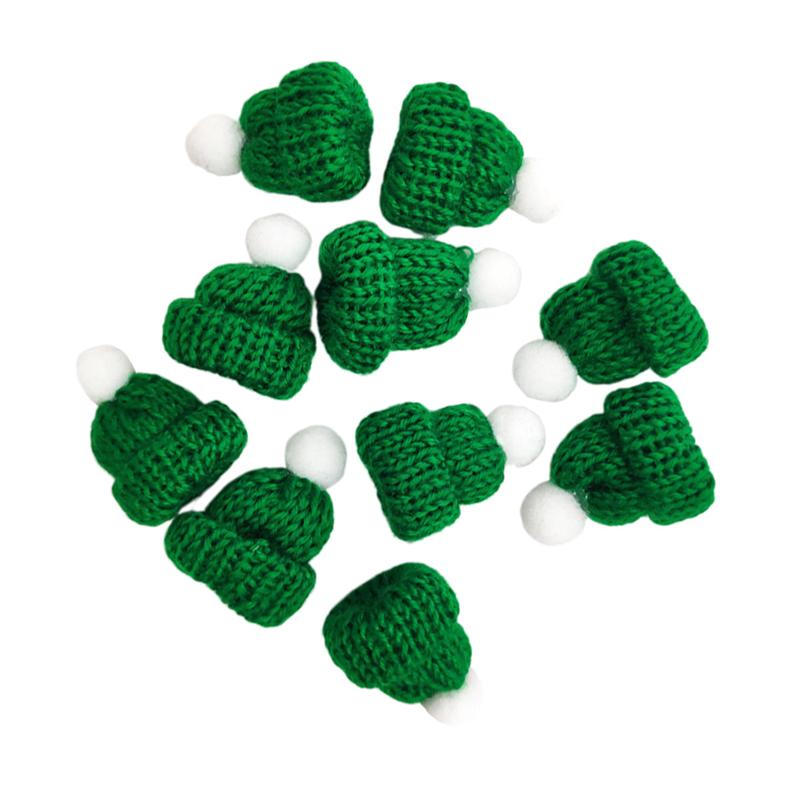 Mini Christmas Hats Set for DIY Holiday Decorating