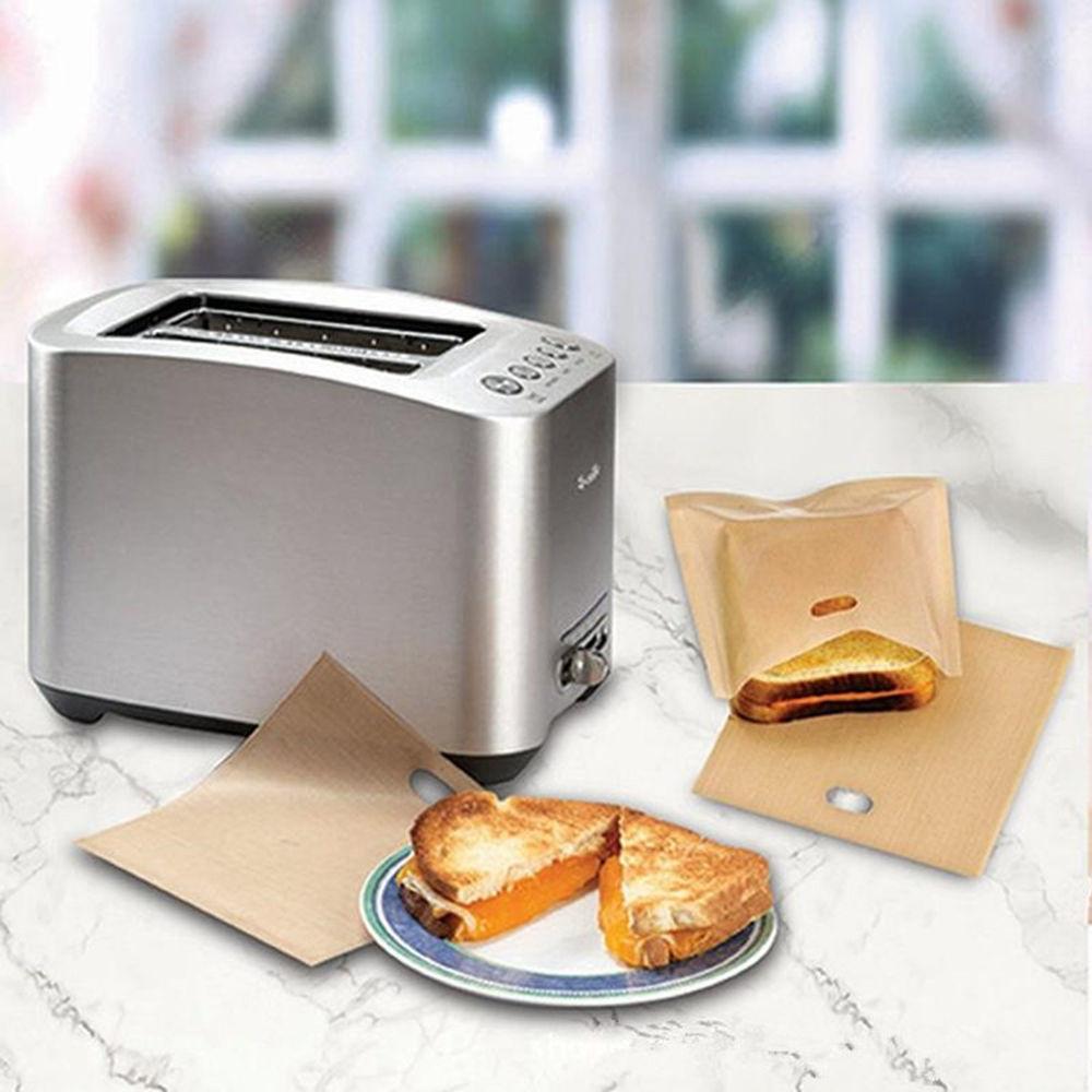 Reusable Toaster Bags for Non-Stick Toasties, 10 Pack
